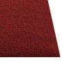 Paneles de pared 12 uds tela rojo tinto 30x30 cm 1,08 m² de , Recubrimiento de paredes - Ref: Foro24-343792, Precio: 27,01 €,...