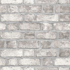 Homestyle Gray and Off-White Brick Wall Wallpaper by Noordwand, Painted paper - Ref: Foro24-434257, Price: 30,07 €, Discount: %