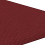 Wandpaneele 12 Stück Stoff in Weinrot 30x30 cm 0,54 m² von , Wandverkleidung - Ref: Foro24-343932, Preis: 19,40 €, Rabatt: %