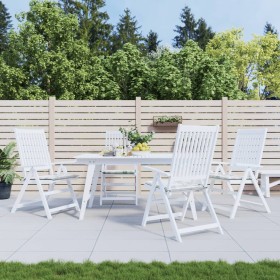 Stuhlkissen 4 Stück Stoff mit Blattmuster 50x50x3 cm von , Kissen für Stühle und Sofas - Ref: Foro24-361087, Preis: 32,29 €, ...