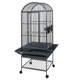 Stark Vogelkäfig Villa Minerva Grau 46x46x144 cm 93017 von , Füße und Vogelkäfige - Ref: Foro24-413752, Preis: 241,49 €, Raba...