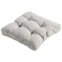 Madison Sitzkissen gepolstert Panama 47x47 cm in hellem Beige. von , Kissen für Stühle und Sofas - Ref: Foro24-423710, Preis:...