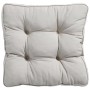 Madison Sitzkissen gepolstert Panama 47x47 cm in hellem Beige. von , Kissen für Stühle und Sofas - Ref: Foro24-423710, Preis:...