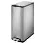 EKO Pedaleimer Ecoslim 2x20 L in mattem Silber von , Abfallbehälter - Ref: Foro24-440022, Preis: 157,64 €, Rabatt: %