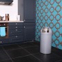 EKO Mülleimer mit Push-Deckel 40 L in mattem Grau von , Abfallbehälter - Ref: Foro24-440060, Preis: 93,52 €, Rabatt: %