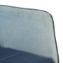 Rocking chair with denim blue patchwork canvas footrest by , Rocking chairs - Ref: Foro24-339704, Price: 145,49 €, Discount: %