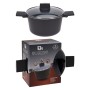 Excellent Houseware Cazuela con tapa 24 cm de , Cacerolas - Ref: Foro24-443281, Precio: 35,16 €, Descuento: %