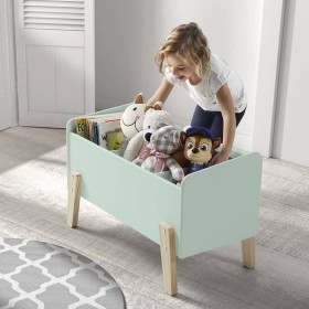 Vipack Spielzeugkiste Kiddy aus mintgrünem Holz von , Spielzeugkisten - Ref: Foro24-442721, Preis: 77,51 €, Rabatt: %