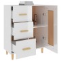 Hochglanzweißes Sperrholz-Sideboard 69,5 x 34 x 90 cm von vidaXL, Sideboards - Ref: Foro24-812228, Preis: 92,98 €, Rabatt: %
