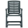Gartenstühle 2 Einheiten aus grünem Kunststoff von vidaXL, Gartenstühle - Ref: Foro24-315837, Preis: 89,04 €, Rabatt: %