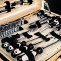 Brüder Mannesmann Maletín de herramientas de 108 piezas bambú de , Juegos de herramientas manuales - Ref: Foro24-443683, Prec...