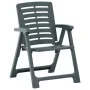 Garden chairs 2 units green plastic by vidaXL, Garden chairs - Ref: Foro24-315837, Price: 87,41 €, Discount: %