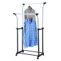 V-Part Perchero doble de altura regulable 4 ruedas de , Almacenamiento de ropa y armarios - Ref: Foro24-445319, Precio: 53,47...