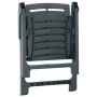 Gartenstühle 2 Einheiten aus grünem Kunststoff von vidaXL, Gartenstühle - Ref: Foro24-315837, Preis: 89,04 €, Rabatt: %