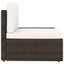6-piece synthetic rattan garden furniture set in brown color. by , Garden sets - Ref: Foro24-3054588, Price: 594,81 €, Discou...