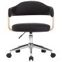 Drehbare Esszimmerstühle, 2 Stück, Kunstleder, Schwarz. von , Essstühle - Ref: Foro24-3054899, Preis: 251,45 €, Rabatt: %