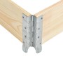Massives Kiefernholzbeet 50x100 cm von , Töpfe und Pflanzgefäße - Ref: Foro24-3055164, Preis: 44,38 €, Rabatt: %