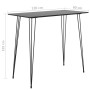 Hoher Tisch und 7 Barhocker in Schwarz und Weiß. von , Möbelsets für Küchen und Esszimmer - Ref: Foro24-3057388, Preis: 747,4...