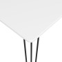 Hoher Tisch und 7 Barhocker-Set in Weiß. von , Möbelsets für Küchen und Esszimmer - Ref: Foro24-3057418, Preis: 498,00 €, Rab...