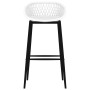 Hoher Tisch und 7 Barhocker-Set in Weiß. von , Möbelsets für Küchen und Esszimmer - Ref: Foro24-3057418, Preis: 498,00 €, Rab...
