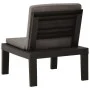 Garden chair with gray plastic cushion by vidaXL, Garden chairs - Ref: Foro24-315847, Price: 77,85 €, Discount: %