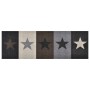 Alfombra de cocina lavable Stars 60x300 cm de vidaXL, Felpudos - Ref: Foro24-315963, Precio: 58,96 €, Descuento: %