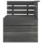 Gartenmöbel aus Paletten, 6-teilig, massives dunkelgraues Kiefernholz. von , Gartensets - Ref: Foro24-3063746, Preis: 356,88 ...