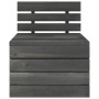 Gartenmöbel aus Paletten, 6-teilig, massives dunkelgraues Kiefernholz. von , Gartensets - Ref: Foro24-3063746, Preis: 356,88 ...