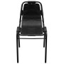 Esszimmerstühle, 2 Stück, echtes schwarzes Leder von , Essstühle - Ref: Foro24-243721, Preis: 213,27 €, Rabatt: %