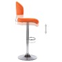 Orangefarbener Küchenhocker aus Kunstleder von , Küchenhocker - Ref: Foro24-249653, Preis: 84,23 €, Rabatt: %