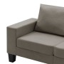 Fünfsitzer-Sofa aus grauem Stoff in Taupe-Farbe. von , Sofas - Ref: Foro24-287149, Preis: 548,61 €, Rabatt: %