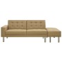 Schlafsofa aus Kunstleder in Capuccino-Farbe. von , Sofas - Ref: Foro24-323622, Preis: 321,70 €, Rabatt: %
