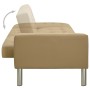 Synthetic leather sofa bed in cappuccino color. by , Sofas - Ref: Foro24-323622, Price: 321,70 €, Discount: %