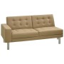 Schlafsofa aus Kunstleder in Capuccino-Farbe. von , Sofas - Ref: Foro24-323622, Preis: 321,70 €, Rabatt: %