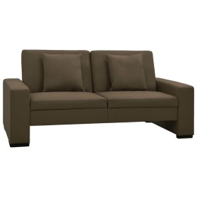 Braunes Kunstlederschlafsofa von , Sofas - Ref: Foro24-323617, Preis: 273,28 €, Rabatt: %