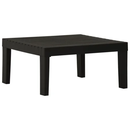 Gray plastic garden table by vidaXL, Garden tables - Ref: Foro24-315851, Price: 61,18 €, Discount: %
