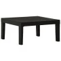 Gray plastic garden table by vidaXL, Garden tables - Ref: Foro24-315851, Price: 61,18 €, Discount: %