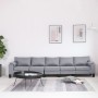Fünfsitzer-Sofa aus hellgrauem Stoff von , Sofas - Ref: Foro24-287100, Preis: 572,55 €, Rabatt: %