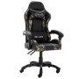 Gaming-Stuhl aus schwarzem Kunstleder und Camouflage-Muster von , Bürostühle - Ref: Foro24-320095, Preis: 157,28 €, Rabatt: %