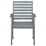 Gartenesszimmerstühle 3 Stück Massivholz Akazie und Kissen von , Gartenstühle - Ref: Foro24-3064431, Preis: 296,20 €, Rabatt: %