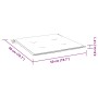 Gartenesszimmerstühle 3 Stück Massivholz Akazie und Kissen von , Gartenstühle - Ref: Foro24-3064431, Preis: 296,20 €, Rabatt: %