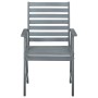Gartenesszimmerstühle 3 Stück Massivholz Akazie und Kissen von , Gartenstühle - Ref: Foro24-3064450, Preis: 290,85 €, Rabatt: %