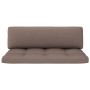 Mittleres Palettensofa für den Garten aus imprägniertem Kiefernholz in Honigbraun. von , Modulare Sofas für den Außenbereich ...