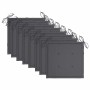 Folding garden chairs 8 units and solid acacia wood cushions by , Garden chairs - Ref: Foro24-3075113, Price: 436,63 €, Disco...