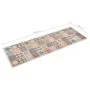 Waschbarer Küchenteppich mit buntem Mosaik, 60 x 180 cm von vidaXL, Fußmatten - Ref: Foro24-315983, Preis: 48,79 €, Rabatt: %