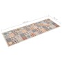 Waschbarer Küchenteppich mit buntem Mosaik, 60 x 180 cm von vidaXL, Fußmatten - Ref: Foro24-315983, Preis: 52,47 €, Rabatt: %