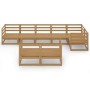 Gartenmöbel 8-teilig in Honigbraun Massivholz Kiefer von , Gartensets - Ref: Foro24-3075657, Preis: 531,70 €, Rabatt: %