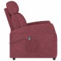 Sillón elevable tela rojo tinto de , Sillones - Ref: Foro24-329608, Precio: 224,73 €, Descuento: %