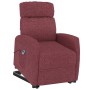 Sillón elevable tela rojo tinto de , Sillones - Ref: Foro24-329608, Precio: 224,73 €, Descuento: %