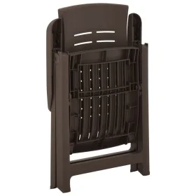 Liegestühle für den Garten 2 Stück Kunststoff mokkafarben von vidaXL, Gartenstühle - Ref: Foro24-315832, Preis: 170,97 €, Rab...